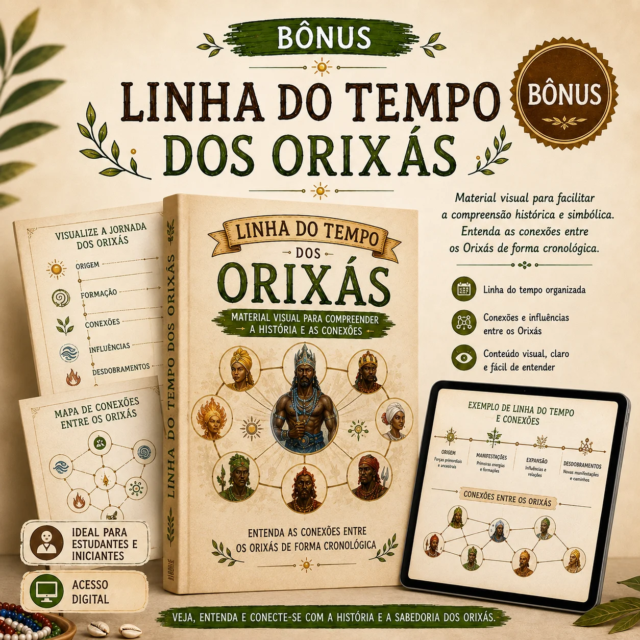 Bônus 3 - Linha do Tempo dos Orixás